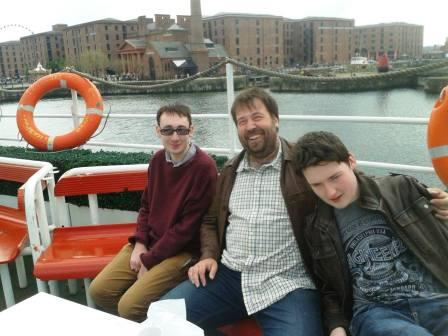 Jimmy, Tom & Liam on board