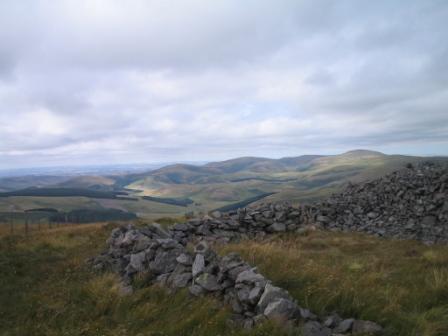 Good views across the Cheviots