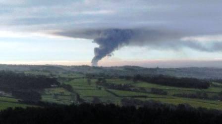Factory on fire in Stoke-on-Trent