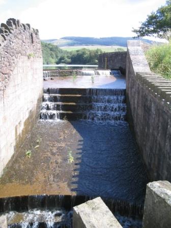 Drain from Teggs Nose Reservoir into Bottoms Reservoir