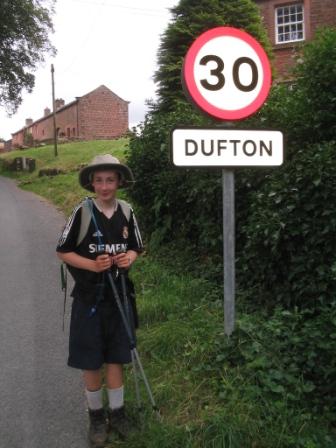 Arrival in Dufton