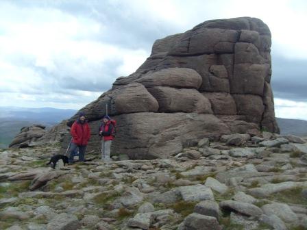 Tom & Barry at the summit