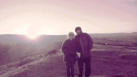 With Marianne on Eccles Pike