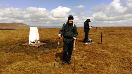 The lads at the summit