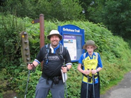 Start point of the Gritstone Trail