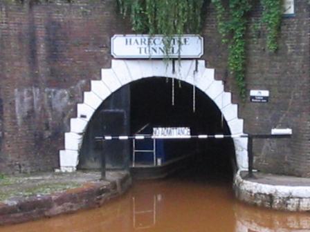 Entrance to the Harecastle canal tunnel