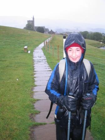 Wet Jimmy nearing Hawes