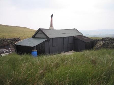 One of the many huts  on High End Low