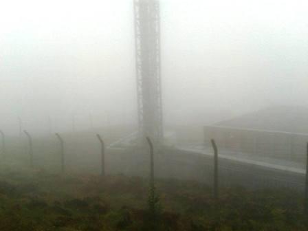 Transmitter mast on Black Mountain