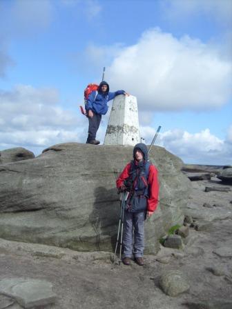 Sean and Jimmy at Kinder Low
