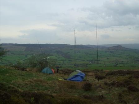 View of the ISW site, with The Roaches and Hen Cloud behind