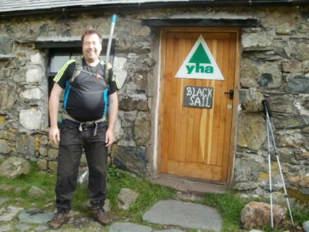 Setting off from Black Sail YHA
