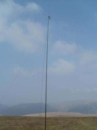 Mast for the 40m dipole