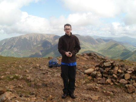 Jimmy on Red Pike