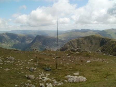 20m antenna on High Stile