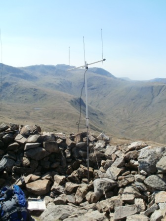 Summit shelter on High Raise