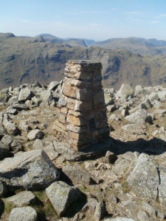 Trig point on High Raise