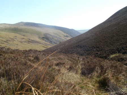 View back down the valley from our rest stop