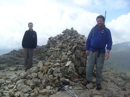 Jimmy & Tom at the summit