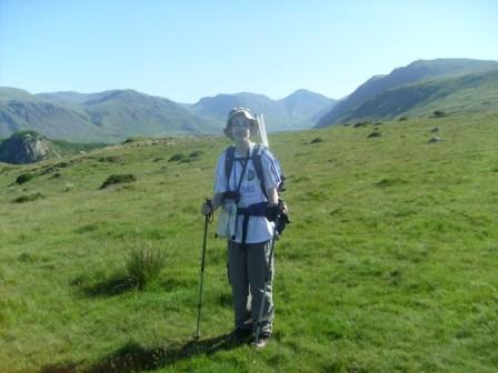 Early in the ascent, close to Irton Pike