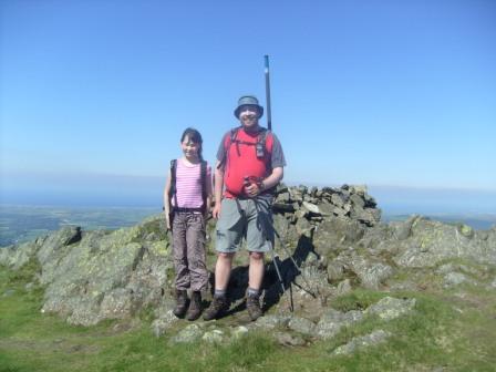 Mai Ling & Tom on the WOTA summit Whin Rigg LDW-156