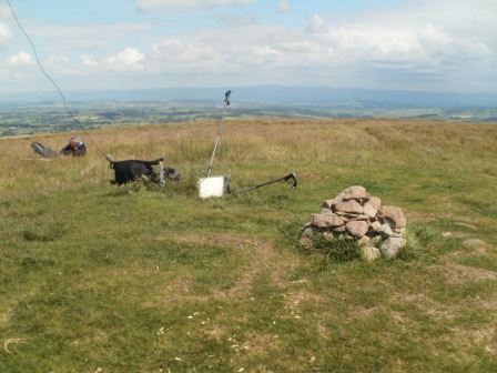 Summit area of Great Mell Fell