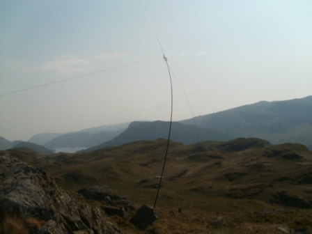 40m dipole and striking views