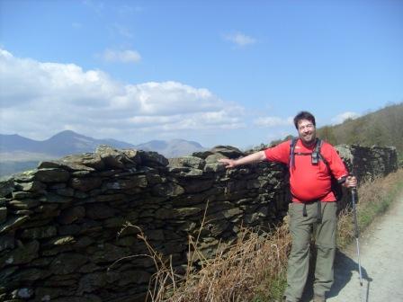 Tom begins the walk to Top o' Selside