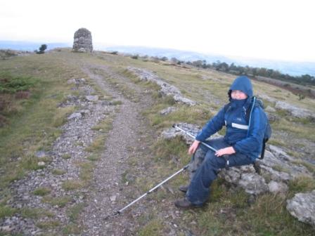 Liam on Whitbarrow