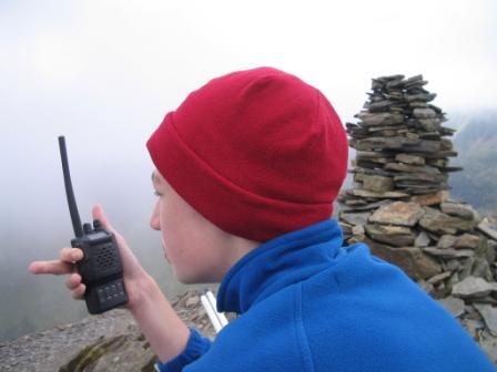Jimmy M3EYP activating from Grisedale Pike