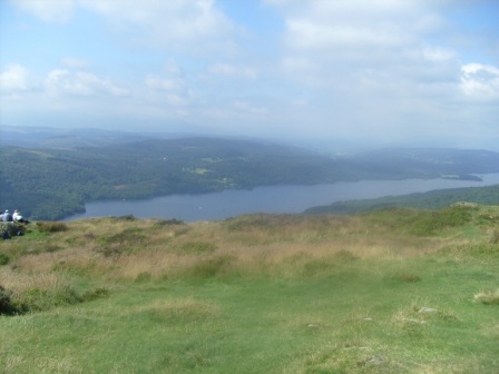 Lake Windermere from the summit of Gummers How