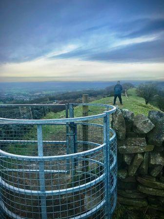 Tom on the ridge