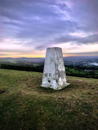 Summit of Kerridge Hill