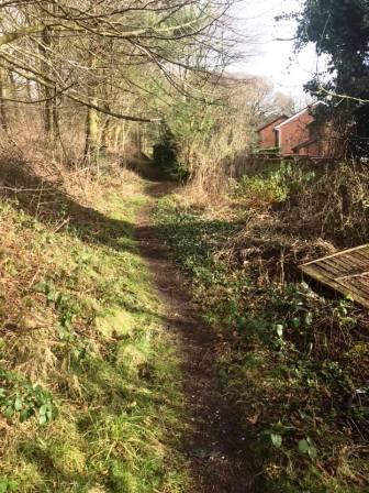 Path from Tytherington Links to Manchester Road