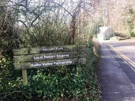 Entry to Riverside Park, Bollin Valley