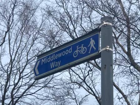 Another Middlewood Way sign