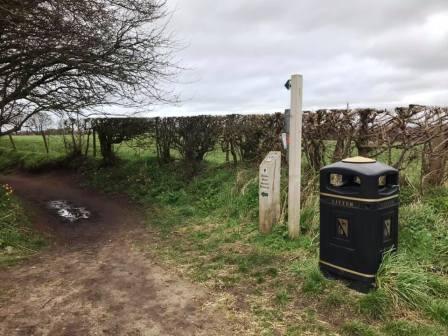 Footpath to Danes Moss