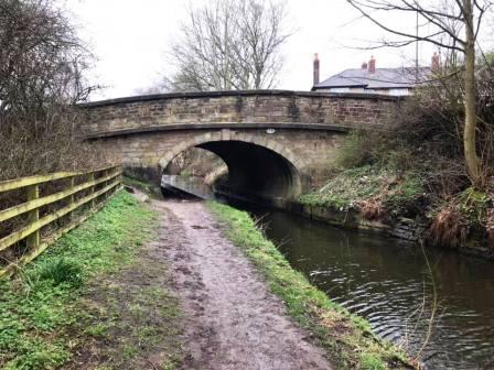 A523 bridge at Lyme Green