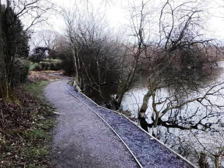 Good gravel path around Sutton Reservoir