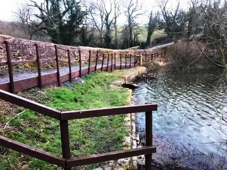 Path continues around the eastern end of Sutton Reservoir