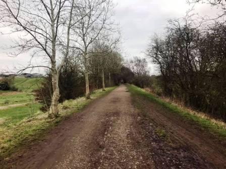 Heading back towards Leek (Westwood)