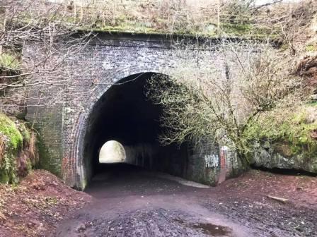 Old railway tunnel towards Cheddleton