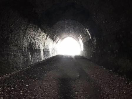 Old railway tunnel towards Cheddleton