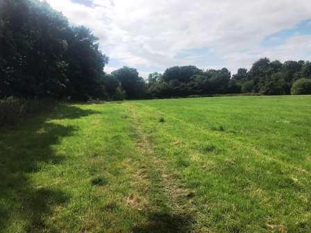 Countryside leaving Nether Alderley