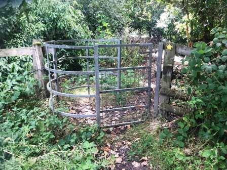 Gate near Rector's Plantation