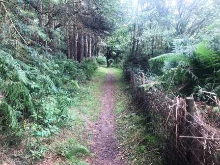 Continuing towards the quarry lakes