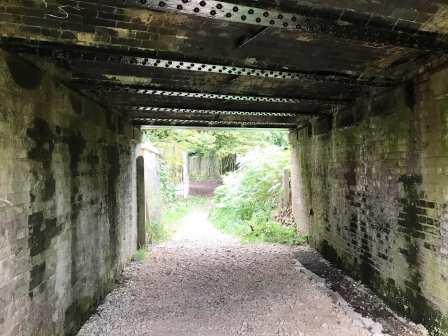 Railway underpass