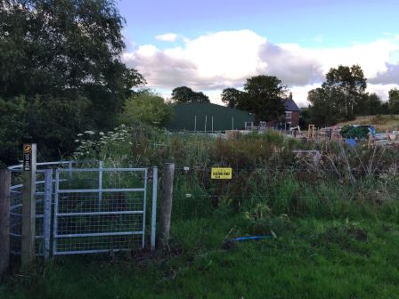 Kissing gate into Underbank Farm