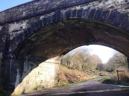 Viaduct over the Middlewood Way