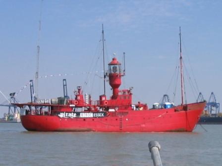 Pirate BBC Essex, LV18, Harwich Harbour